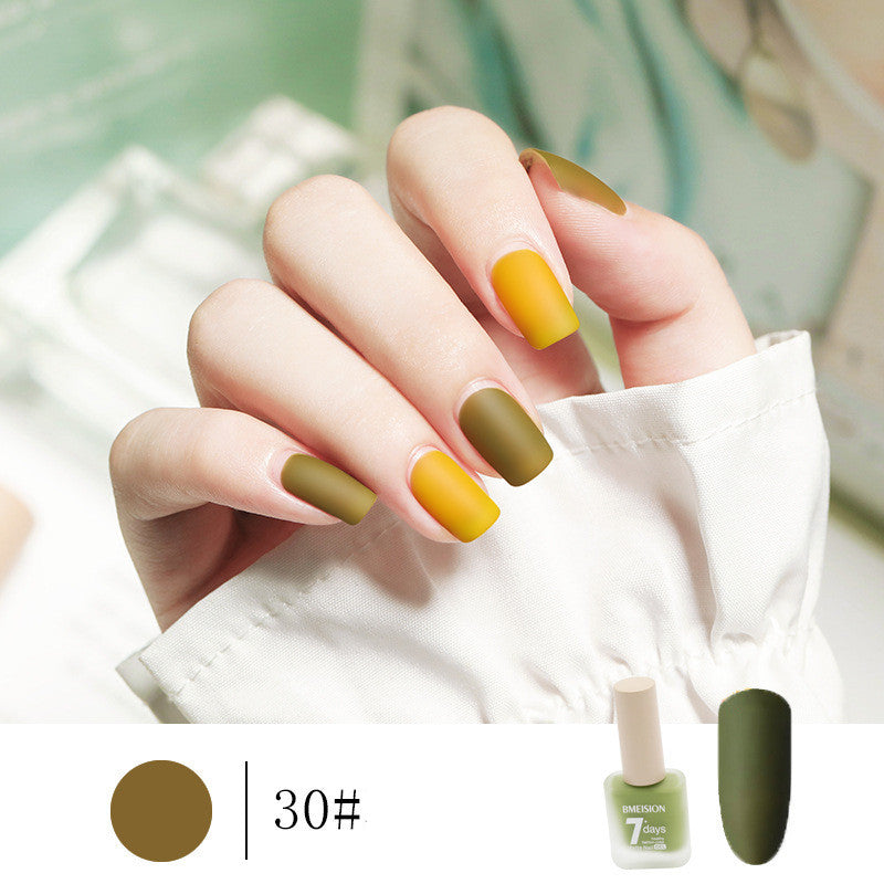 Frosted No-baking Quick-drying Nude Matte Nail Polish-197f7aeec1959d5de8bdfe66b0f43e88