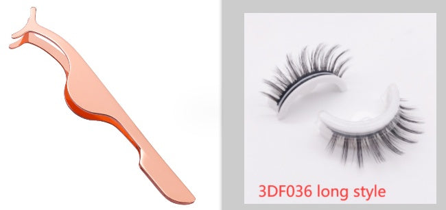 Reusable 3D Mink Lashes Natural False Eyelashes Self Adhesive Fake Glue Free Makeup Eyelash Extension Silk-10b7e4e36b215c51b184538d102a91b1