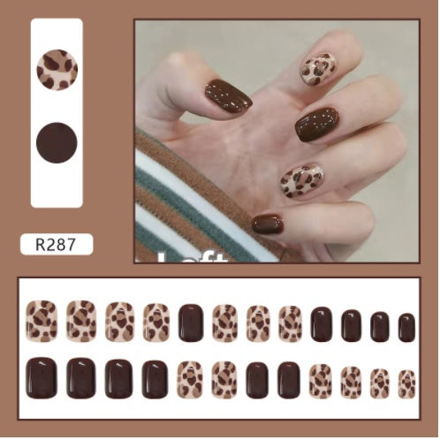 Nail Art Finished Fake Nail Patch Wearable-1a7b4c758054421595e4d206018c23e5