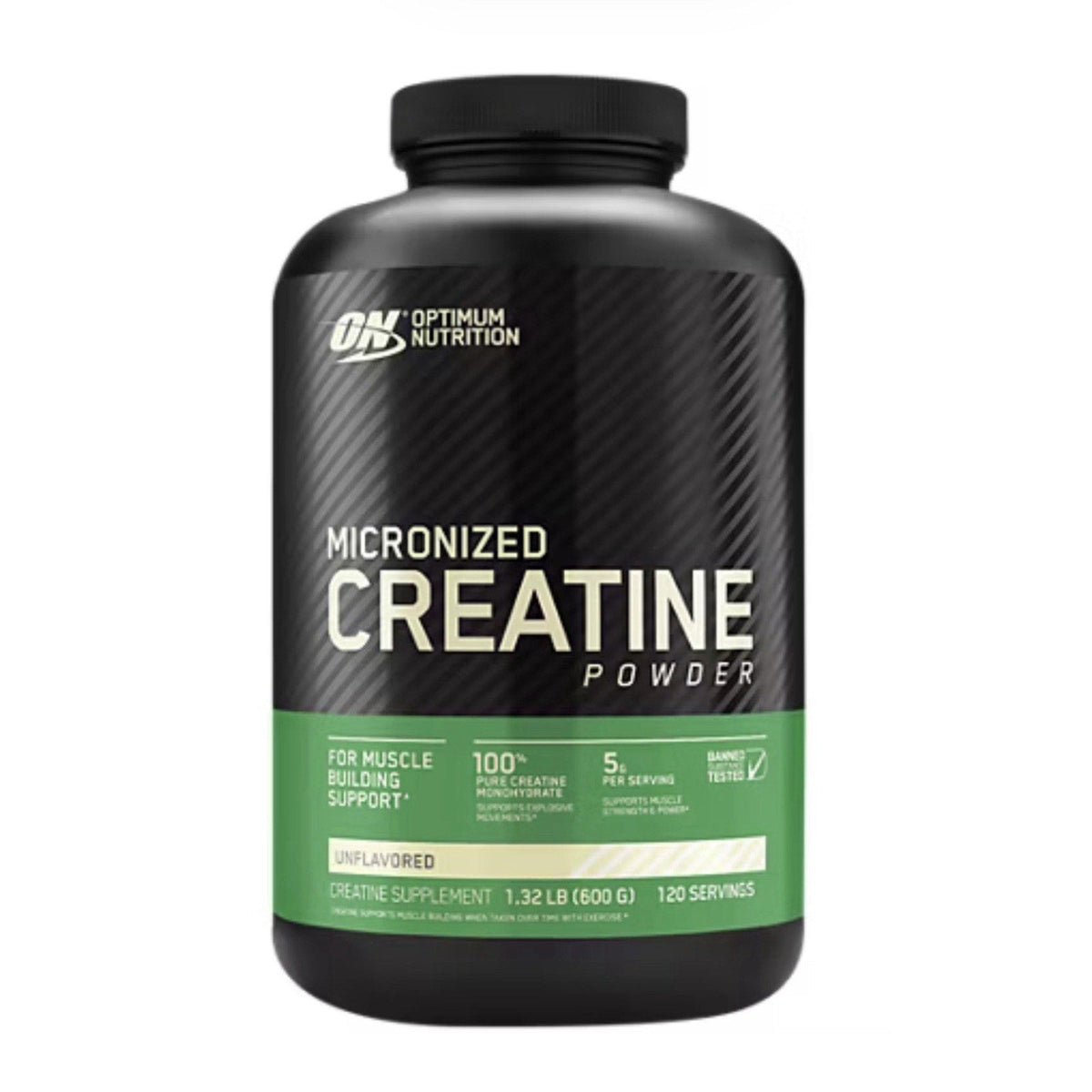 Optimum Nutrition Micronized Creatine Powder, 1.32 lb (600 g)-Optimum Nutrition Micronized Creatine Powder, 1.32 lb (600 g)