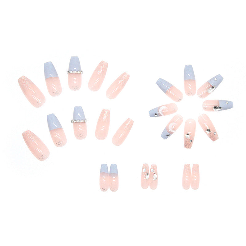 Fake Nails Stars And Moon-8d1d8a9d2f6fe2184c1bfbaf69b24194