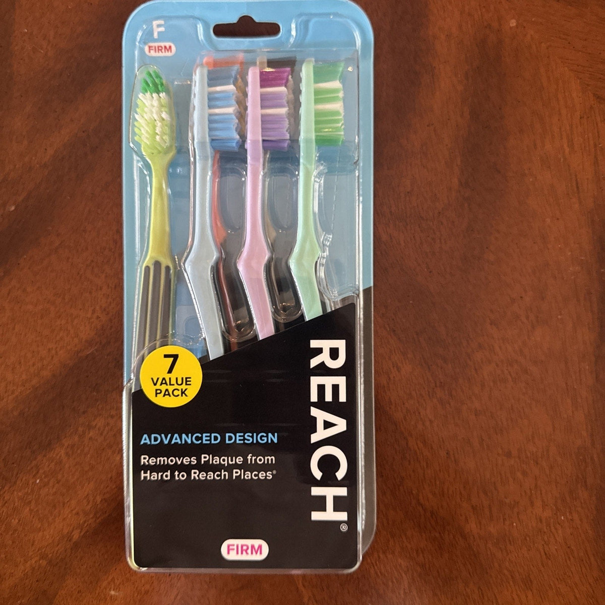 REACH Advanced Design Adult Toothbrush, Firm (7 Count)-REACH Advanced Design Adult Toothbrush, Firm (7 Count)