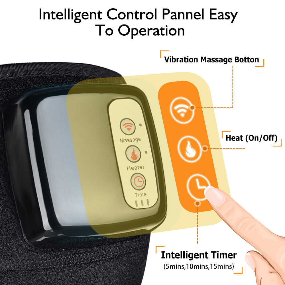 Electric Infrared Heating Knee Massager Wrap Elbow Joint Support Vibration Therapy Physiotherapy Machine Pain Relief Massageador-dfbf84e7a1586b39b093b42a6a2d787e