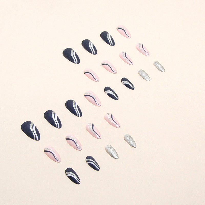Women's Fashion Personalized Striped Nails-66d5e42bf52fb4cc9fa36b8ebb03728f