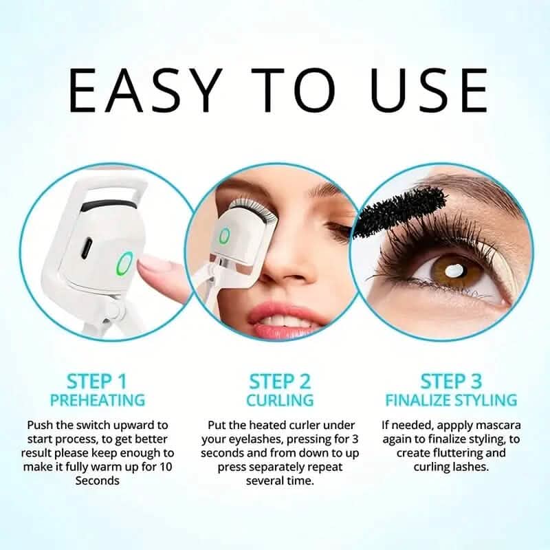 ABS Electric Eyelash Curler-ABS Electric Eyelash Curler