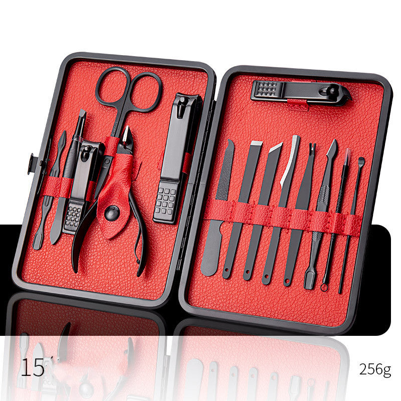 Professional Scissors Nail Clippers Set Ear Spoon Dead Skin Pliers Nail Cutting Pliers Pedicure Knife Nail Groove Trimmers-dc45e825869ceca9d791c841a2768fb6