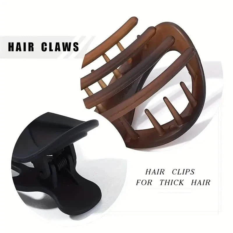 Acrylic Hair Claw Thick Hair Barrettes For Styling Hair-Acrylic Hair Claw Thick Hair Barrettes For Styling Hair