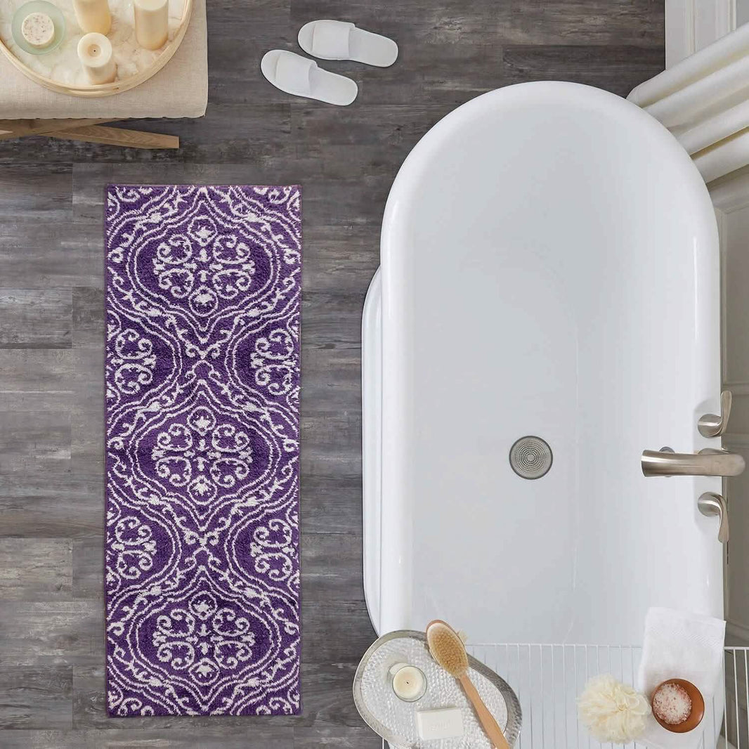 Adele Collection Moroccan Design JQ Bathmat-Adele Collection Moroccan Design JQ Bathmat