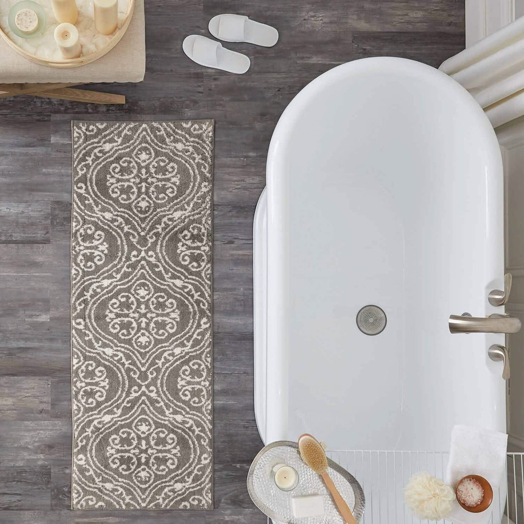 Adele Collection Moroccan Design JQ Bathmat-Adele Collection Moroccan Design JQ Bathmat