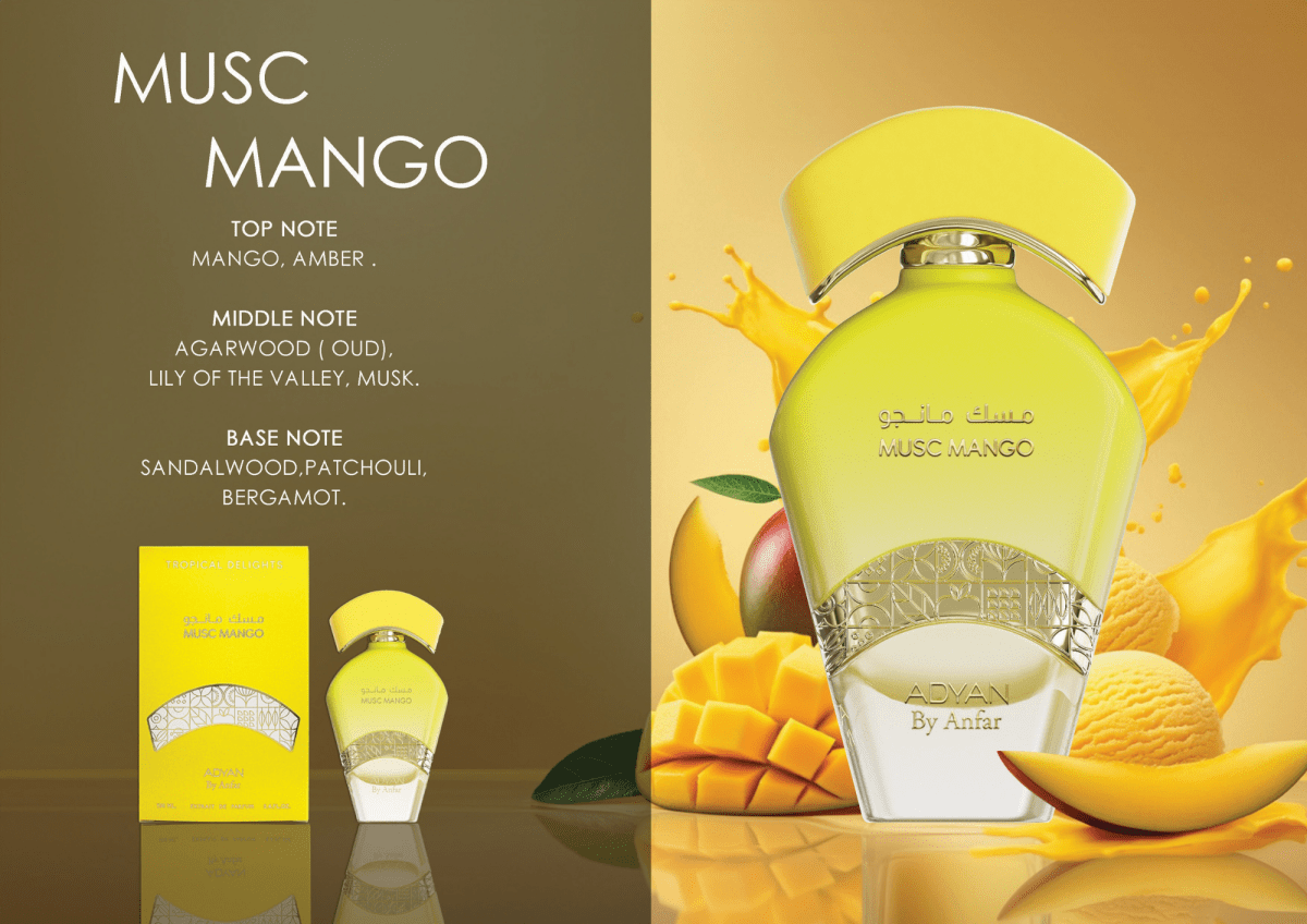Adyan Musc Mango Extrait De Parfum 100ml-Adyan Musc Mango Extrait De Parfum 100ml