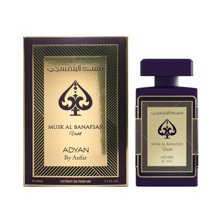 ADYAN Musk Al Banafsiju Extrait De Parfum Unisex 100Ml (3.4Oz)
