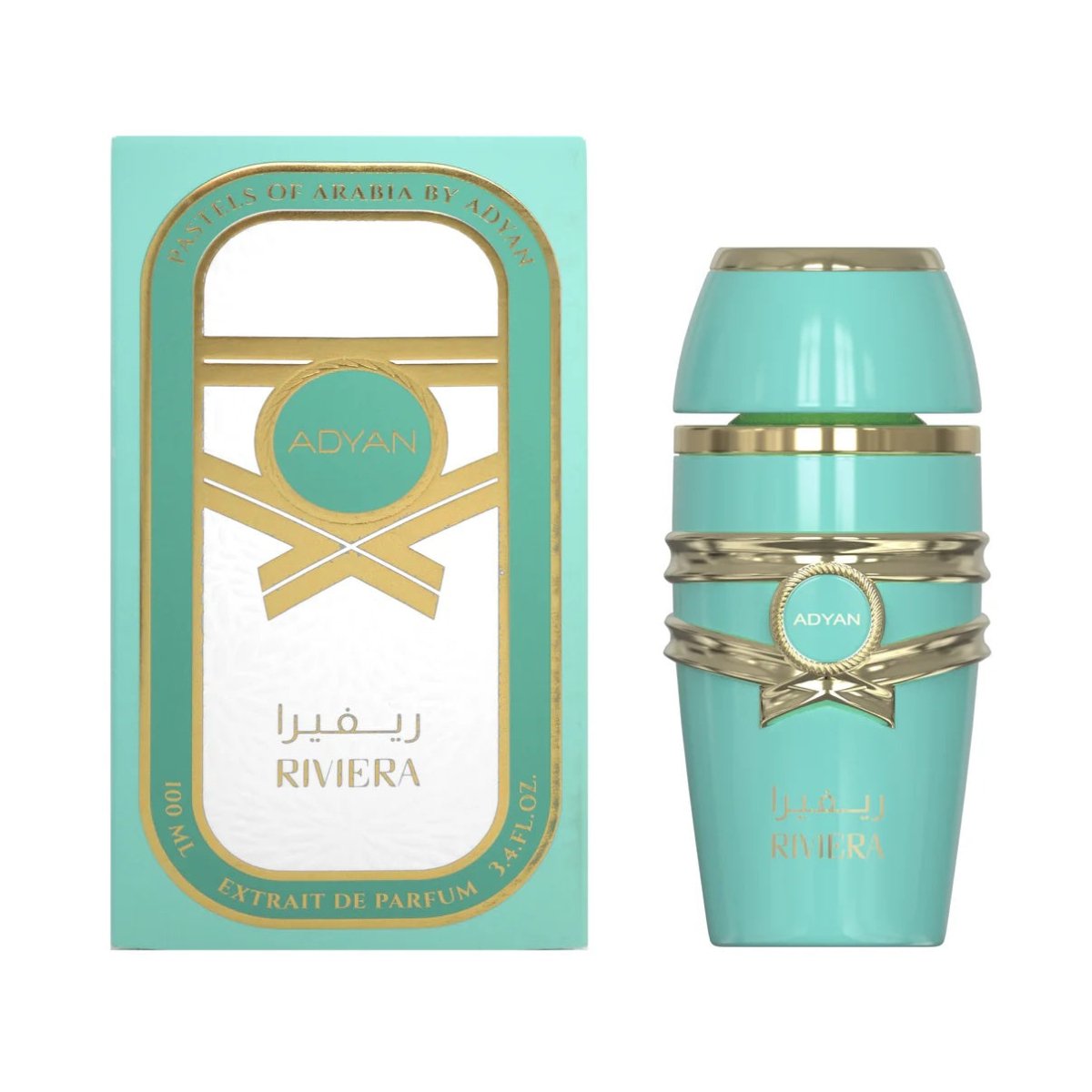 ADYAN Riviera Pastels of Arabia Extrait De Parfum 100Ml 3.4Oz Gift Set-ADYAN Riviera Pastels of Arabia Extrait De Parfum 100Ml 3.4Oz Gift Set