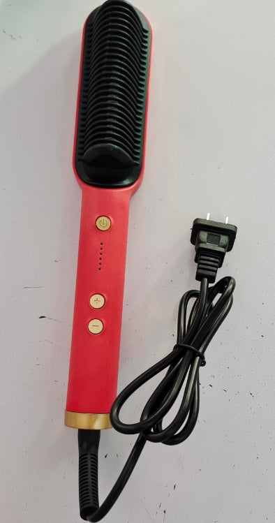 New 2 In 1 Hair Straightener Hot Comb Negative Ion Curling Tong Dual-purpose Electric Hair Brush-592c1f40c55fe05f9077ace3d040a0c7