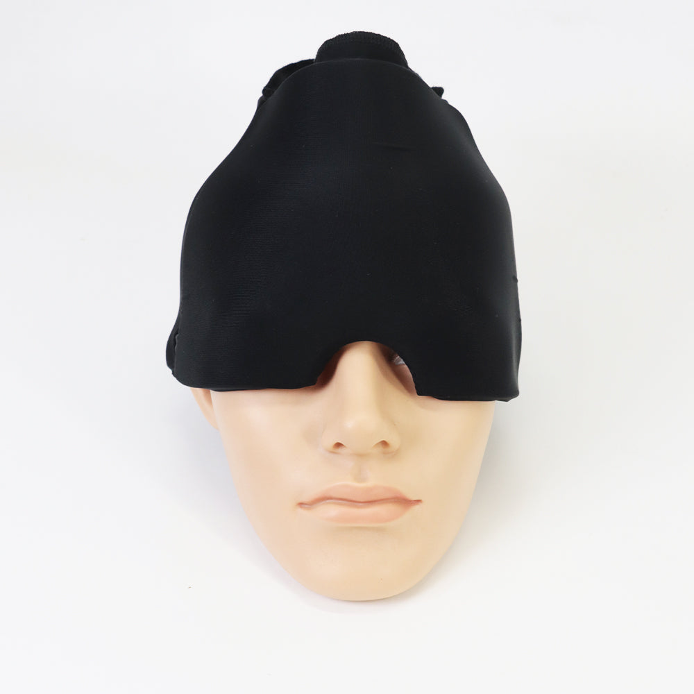 Migraine Relief Hat Cold Therapy Migraine Relief Products Comfortable Head Wrap Ice Pack Eye Mask For Puffy Eyes-708ce935b84ba2e7f3e67cc9c75a597a