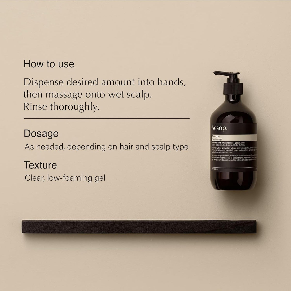 Aesop Shampoo 500 mL-Aesop Shampoo 500 mL