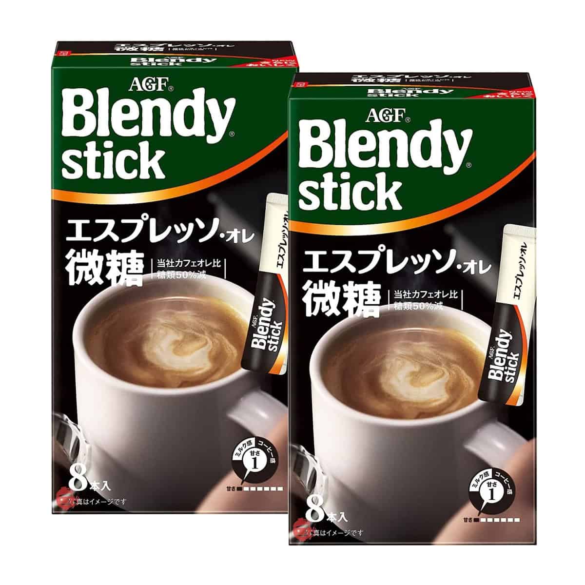 AGF Blendy Stick Espresso Au Lait 8 Sticks x 2 Boxes-AGF Blendy Stick Espresso Au Lait 8 Sticks x 2 Boxes