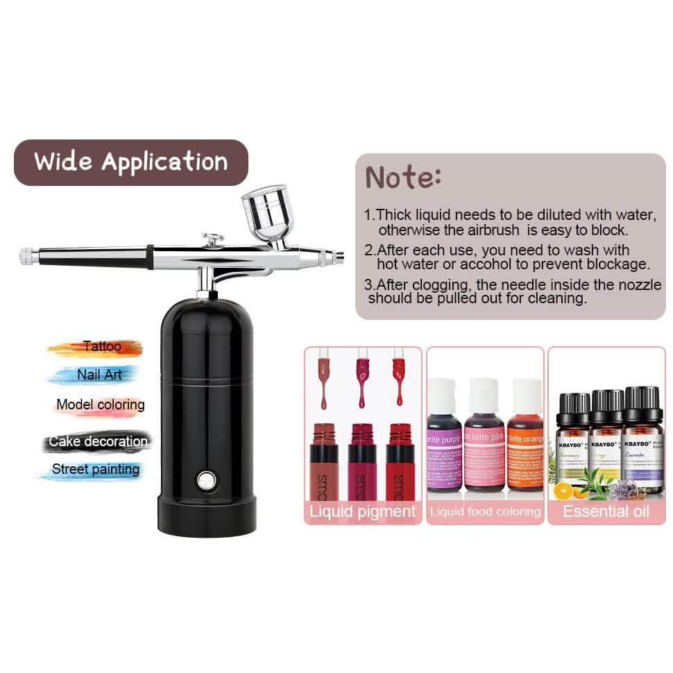 AGPtEK Airbrush Kit Mini Air Compressor-AGPtEK Airbrush Kit Mini Air Compressor