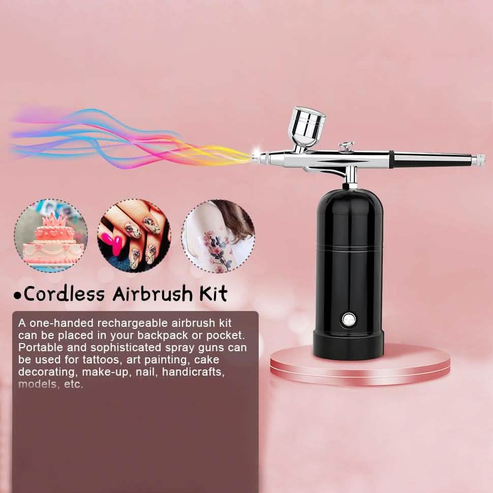 AGPtEK Airbrush Kit Mini Air Compressor-AGPtEK Airbrush Kit Mini Air Compressor