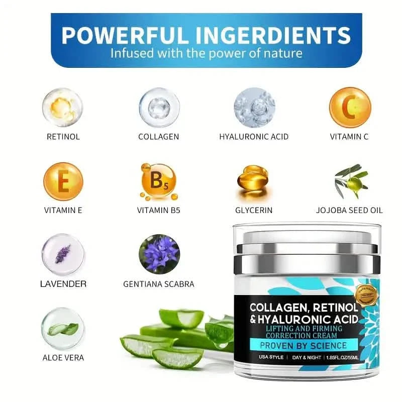 All-in-One Collagen Retinol Hyaluronic Acid Moisturizer for Firming Skin-All-in-One Collagen Retinol Hyaluronic Acid Moisturizer for Firming Skin
