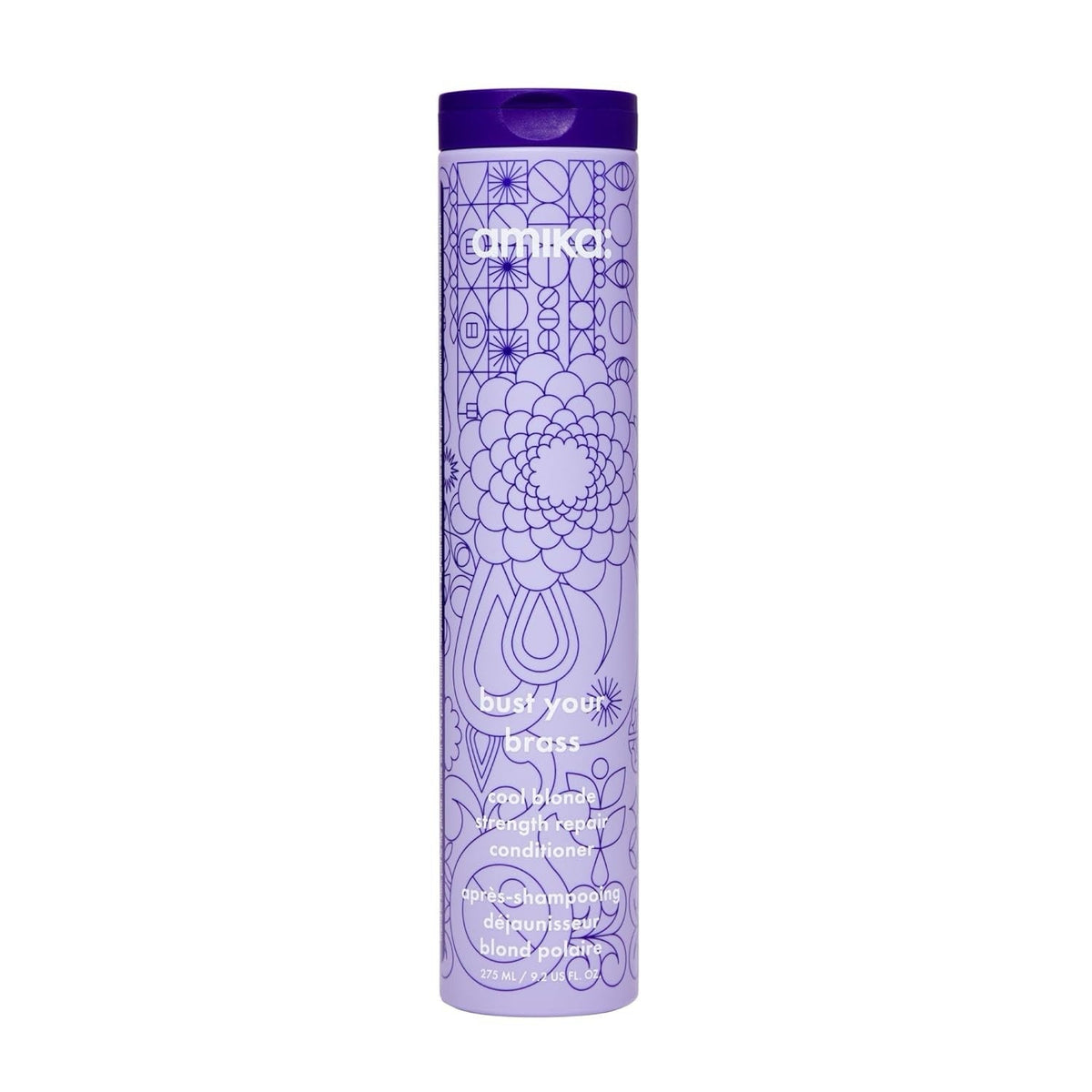 Amika Bust Your Brass Cool Blonde Strength Repair Conditioner-Amika Bust Your Brass Cool Blonde Strength Repair Conditioner