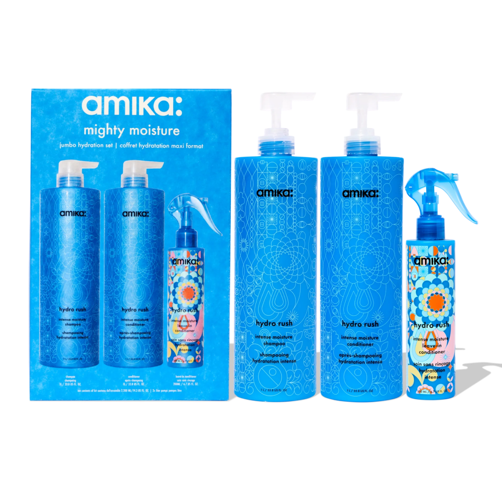 Amika Mighty Moisture Jumbo Hydration Set-Amika Mighty Moisture Jumbo Hydration Set