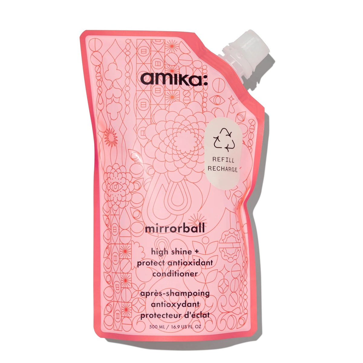 Amika Mirrorball High Shine + Protect Antioxidant Conditioner-Amika Mirrorball High Shine + Protect Antioxidant Conditioner