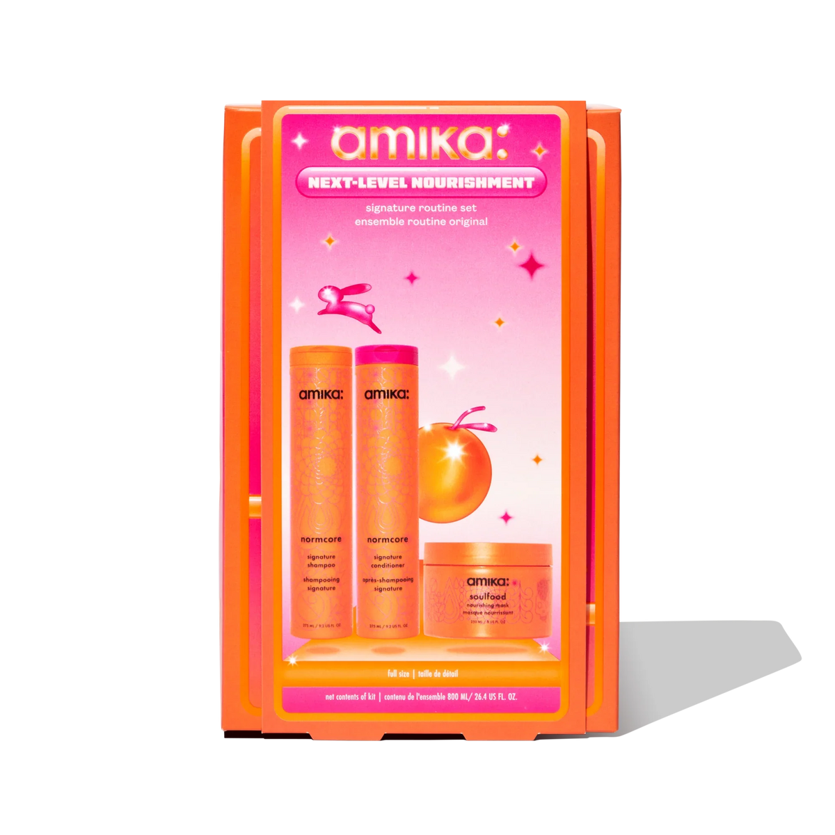 Amika Next-Level Nourishment Signature Routine Set-Amika Next-Level Nourishment Signature Routine Set
