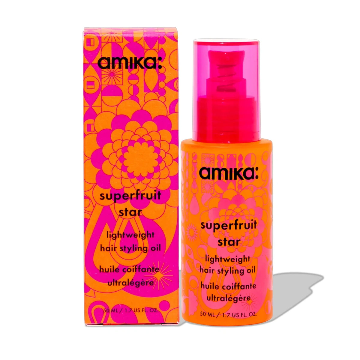 Amika Superfruit Star Lightweight Hair Styling Oil-Amika Superfruit Star Lightweight Hair Styling Oil