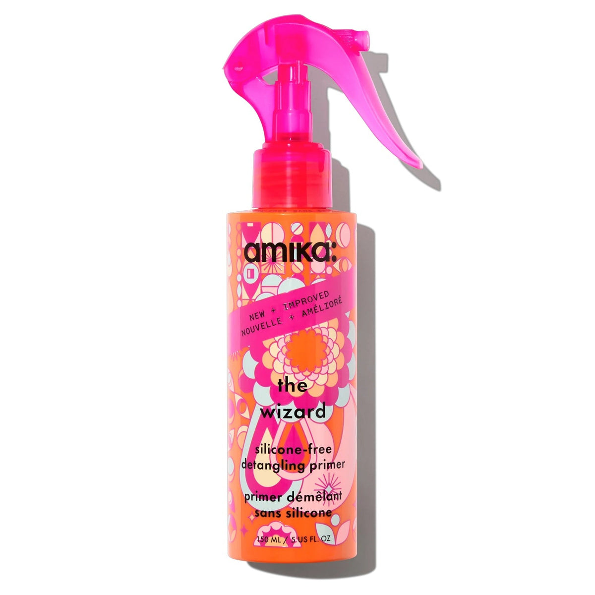 Amika The Wizard Silicone-Free Detangling Primer 5 Oz-Amika The Wizard Silicone-Free Detangling Primer 5 Oz