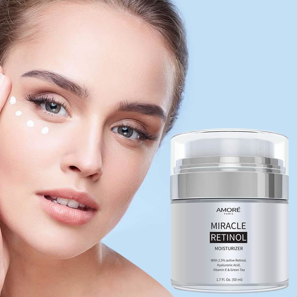 AMORÉ PARIS Retinol 2.5% High Potency Anti-Aging Moisturizer - 1.7 Fl. Oz.-AMORÉ PARIS Retinol 2.5% High Potency Anti-Aging Moisturizer - 1.7 Fl. Oz.
