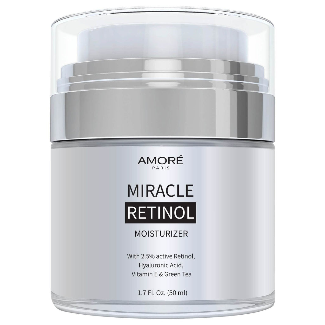 AMORÉ PARIS Retinol 2.5% High Potency Anti-Aging Moisturizer - 1.7 Fl. Oz.-AMORÉ PARIS Retinol 2.5% High Potency Anti-Aging Moisturizer - 1.7 Fl. Oz.