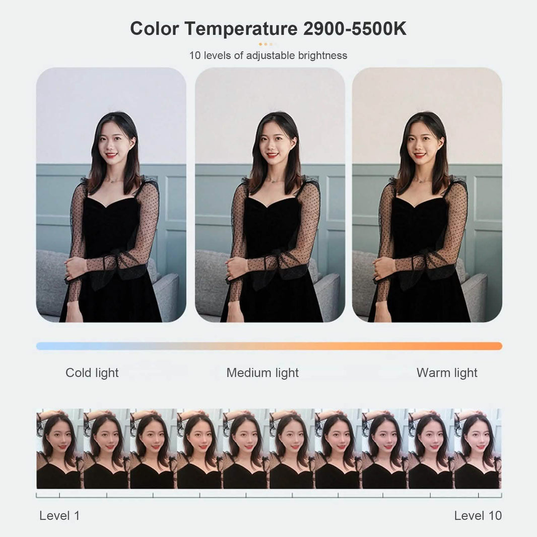 Andoer JMT2 PRO 360¬∞ Rotatable Mini Ring Light-Andoer JMT2 PRO 360¬∞ Rotatable Mini Ring Light