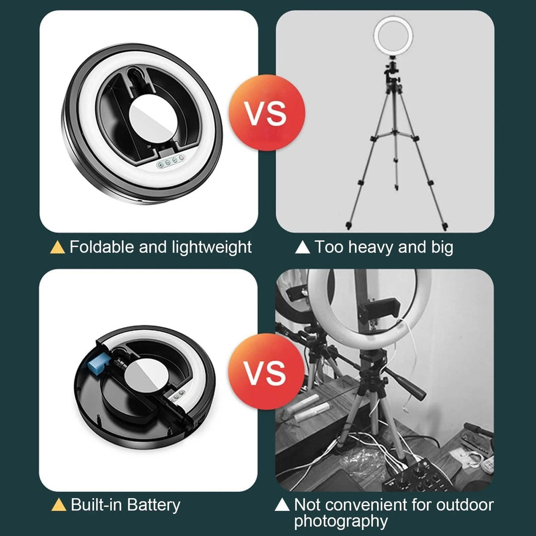 Andoer JMT2 PRO 360¬∞ Rotatable Mini Ring Light-Andoer JMT2 PRO 360¬∞ Rotatable Mini Ring Light