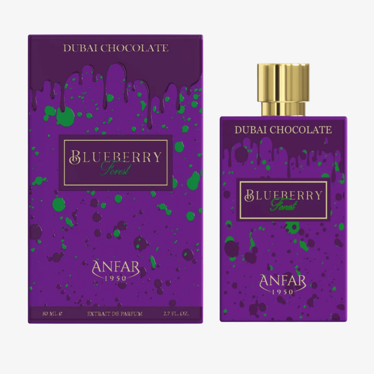 Anfar Dubai Chocolate Blueberry Forest Extrait De Parfum 80ml Unisex-Anfar Dubai Chocolate Blueberry Forest Extrait De Parfum 80ml Unisex