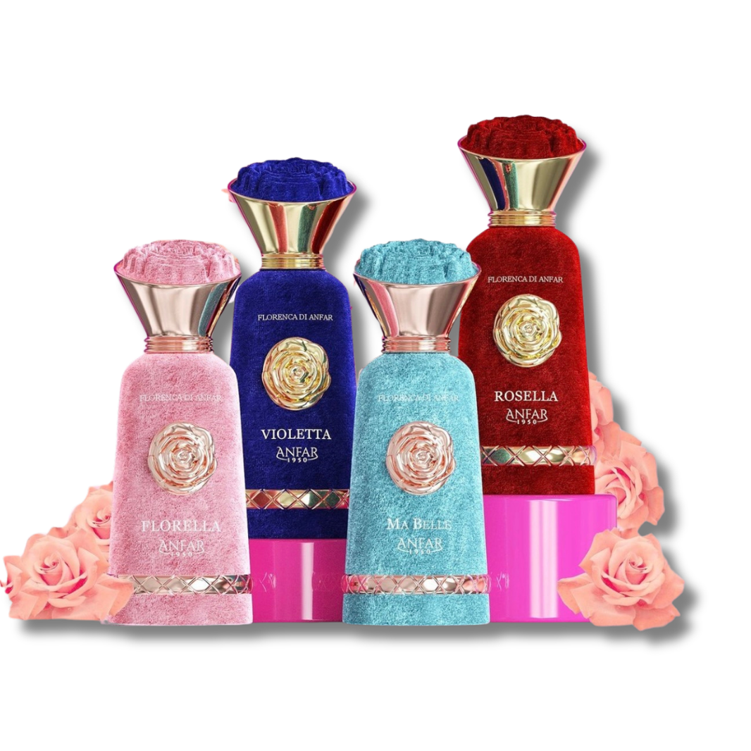 Anfar Florenca Di Anfar Collection (Pack of 4) Extrait De Parfum For Women Gift Set-Anfar Florenca Di Anfar Collection (Pack of 4) Extrait De Parfum For Women Gift Set