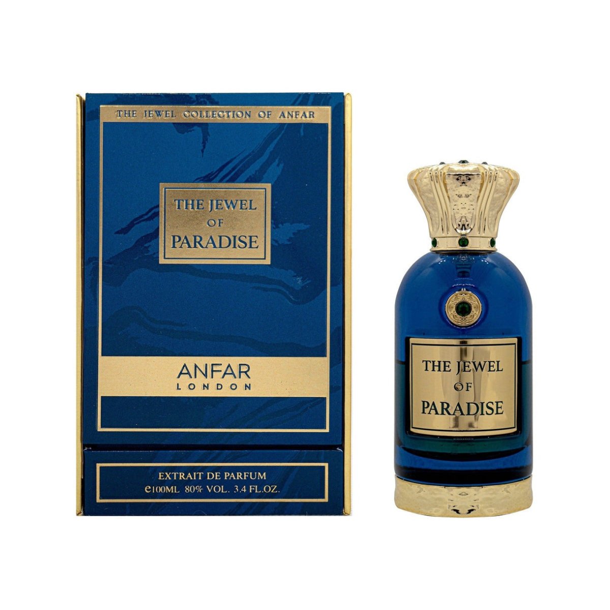 Anfar London The Jewel Of Paradise Extrait De Parfum for Women 100Ml 3.4Oz-Anfar London The Jewel Of Paradise Extrait De Parfum for Women 100Ml 3.4Oz