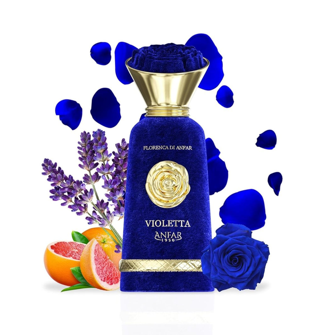 Anfar Violetta Extrait De Parfum for Women 100ml 3.4Oz 1950-Anfar Violetta Extrait De Parfum for Women 100ml 3.4Oz 1950