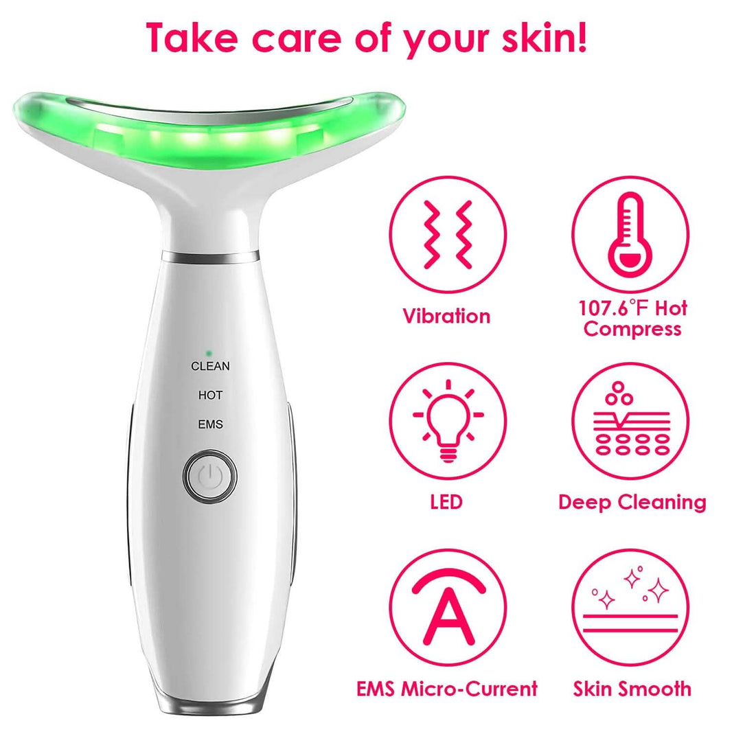 Anti Wrinkles Face Neck Massager Double Chin Reducer-Anti Wrinkles Face Neck Massager Double Chin Reducer