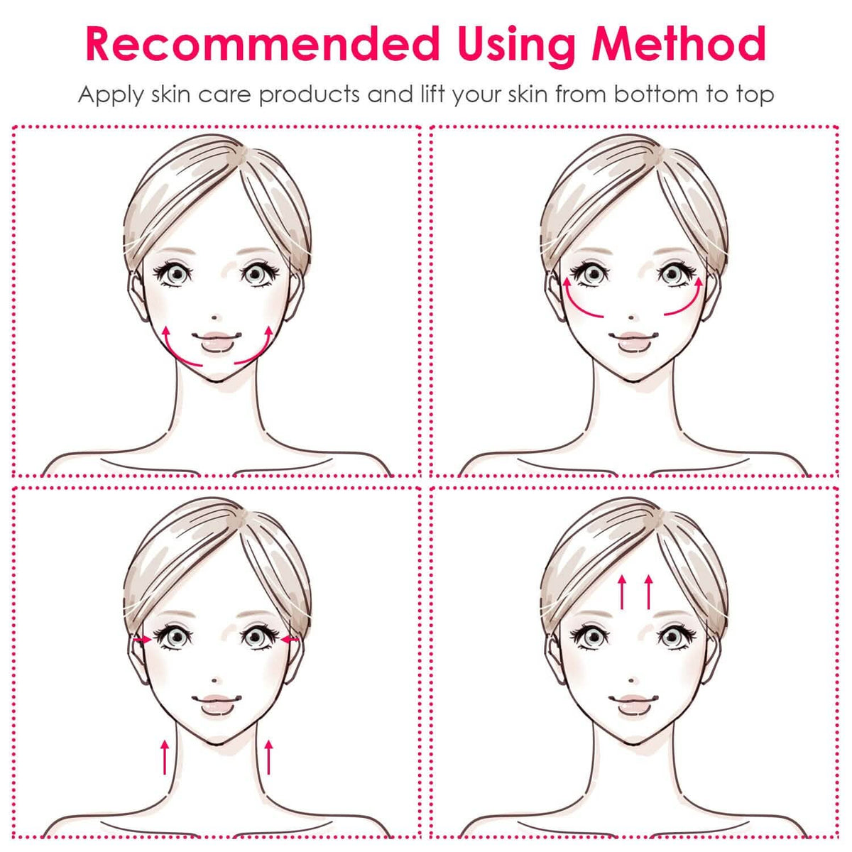 Anti Wrinkles Face Neck Massager Double Chin Reducer-Anti Wrinkles Face Neck Massager Double Chin Reducer