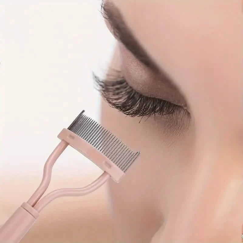 Arc Designed Eyelash Comb Separator And Mascara Applicator-Arc Designed Eyelash Comb Separator And Mascara Applicator