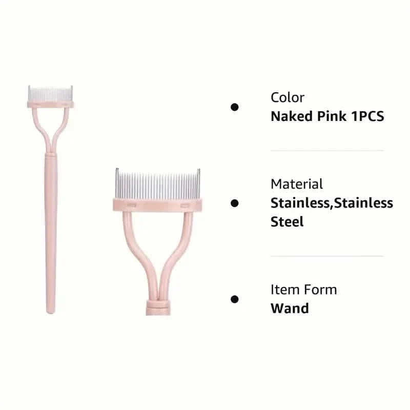 Arc Designed Eyelash Comb Separator And Mascara Applicator-Arc Designed Eyelash Comb Separator And Mascara Applicator