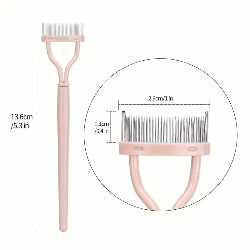 Arc Designed Eyelash Comb Separator And Mascara Applicator-Arc Designed Eyelash Comb Separator And Mascara Applicator
