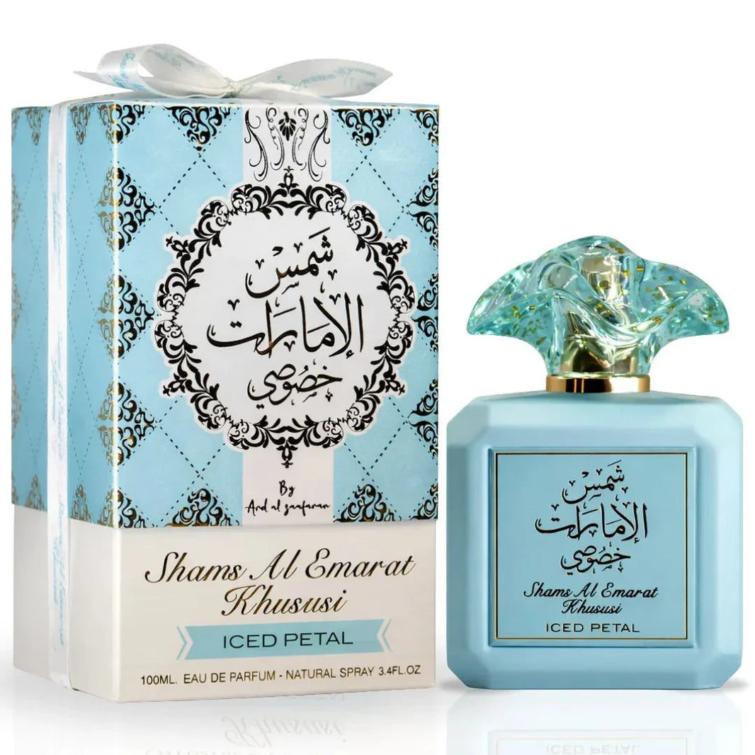 Ard Al Zaafaran Shams Al Emarat Khususi Iced Petal 100ml-Ard Al Zaafaran Shams Al Emarat Khususi Iced Petal 100ml