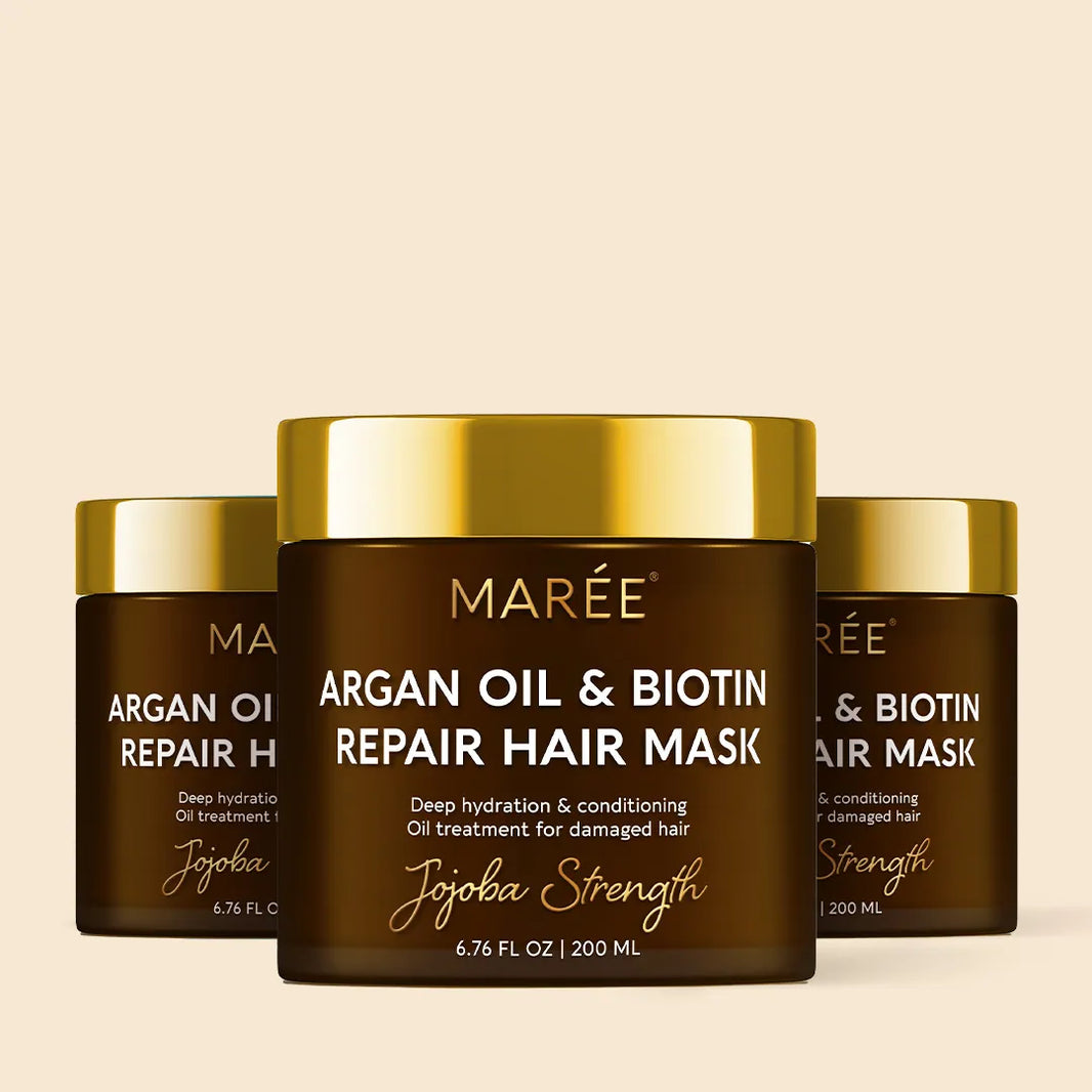 Argan Oil & Biotin Hair Repair Mask-Argan Oil & Biotin Hair Repair Mask