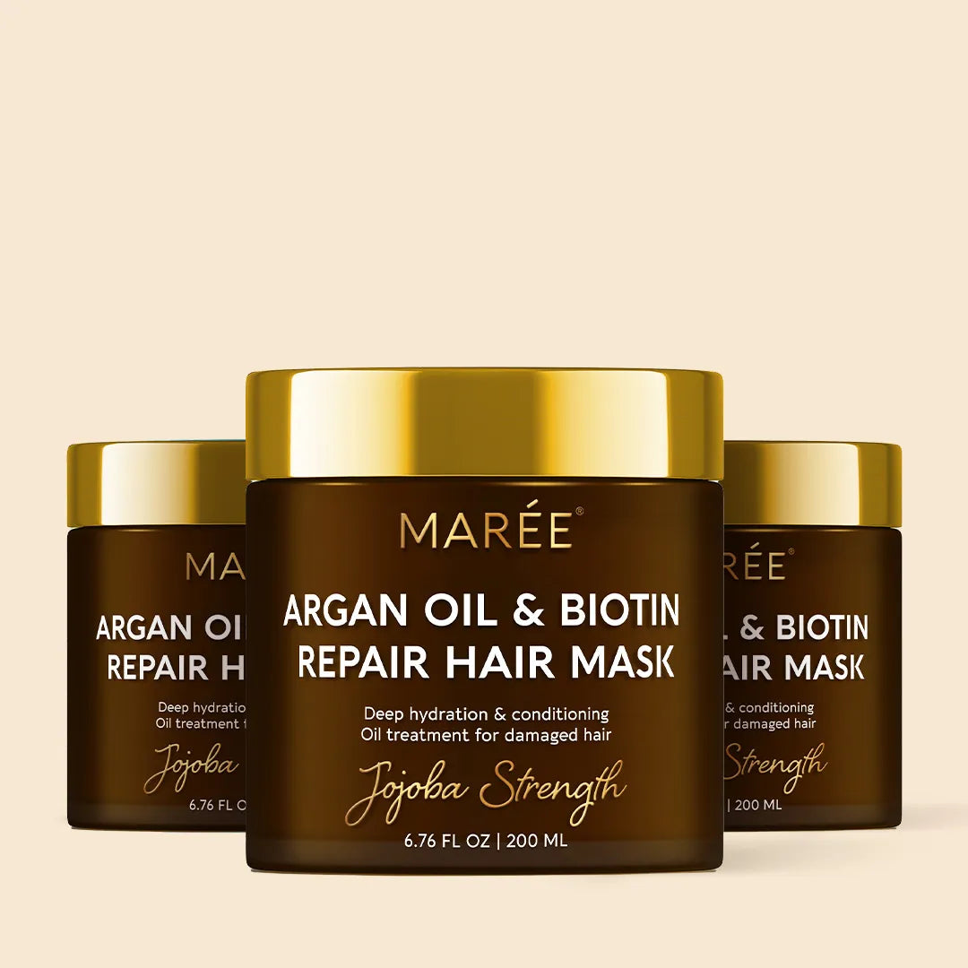 Argan Oil & Biotin Hair Repair Mask-Argan Oil & Biotin Hair Repair Mask