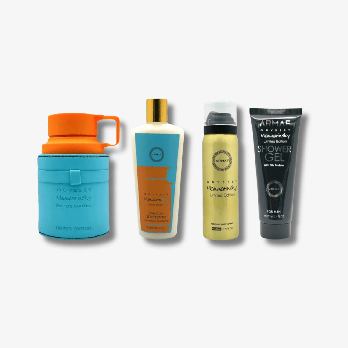 Armaf Odyssey Mandarin Sky Gift Set 4 Pcs 3.4 Oz-Armaf Odyssey Mandarin Sky Gift Set 4 Pcs 3.4 Oz