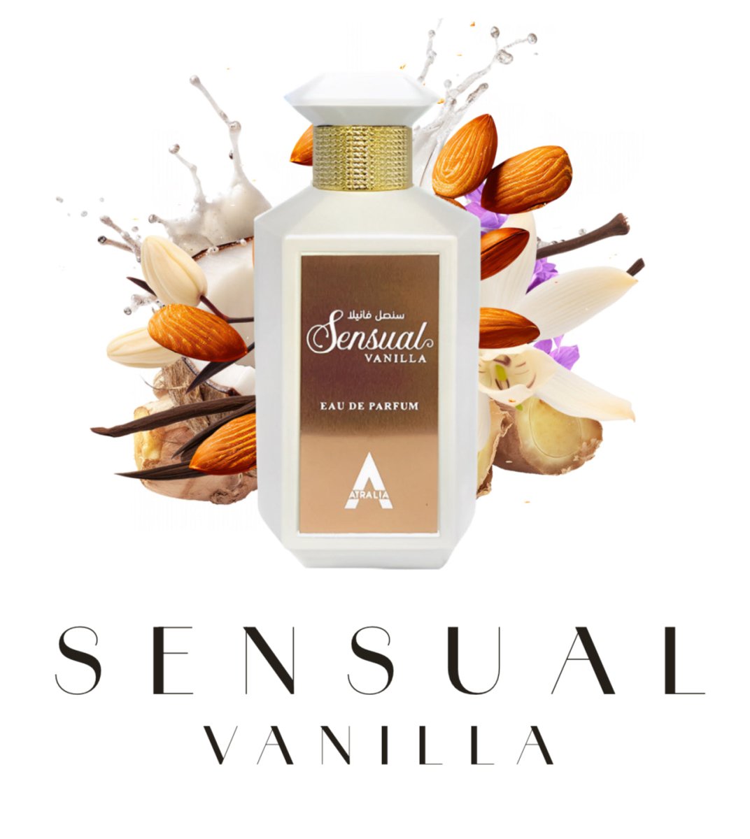 Atralia Sensual Vanilla EDP 100Ml 3.4Oz-Atralia Sensual Vanilla EDP 100Ml 3.4Oz