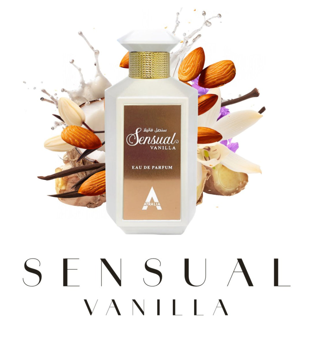 Atralia Sensual Vanilla EDP 100Ml 3.4Oz-Atralia Sensual Vanilla EDP 100Ml 3.4Oz