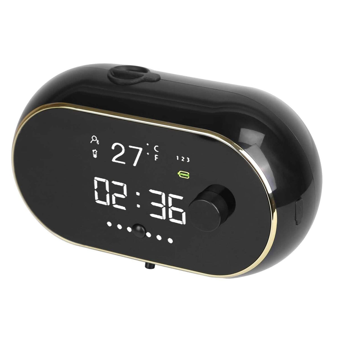 Automatic Soap Dispenser Wall Mounted Hand Free with Clock Temperature-Automatic Soap Dispenser Wall Mounted Hand Free with Clock Temperature