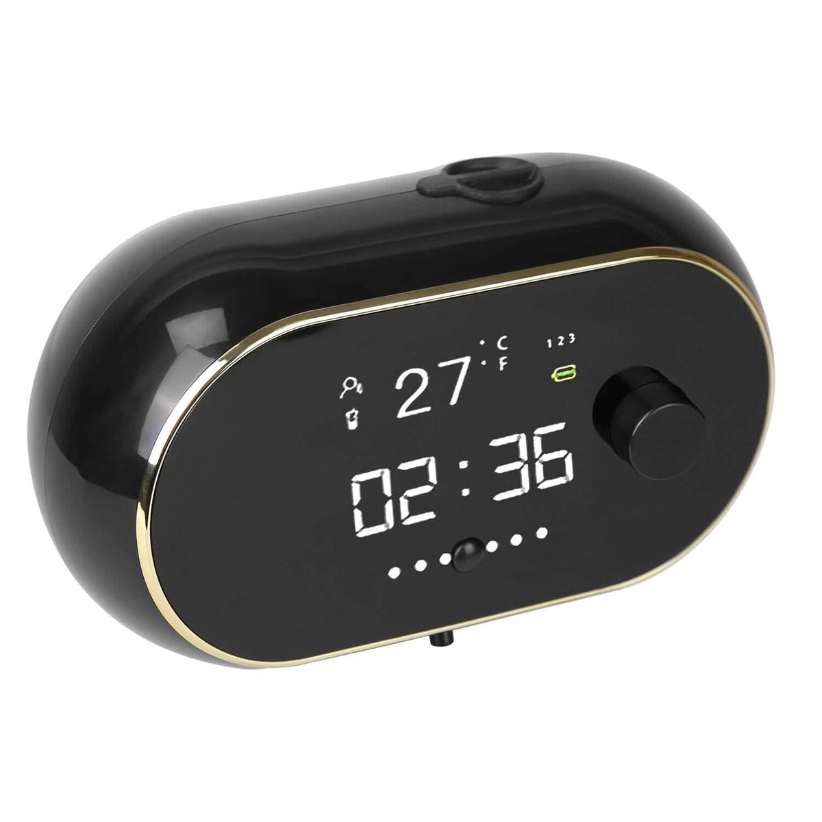 Automatic Soap Dispenser Wall Mounted Hand Free with Clock Temperature-Automatic Soap Dispenser Wall Mounted Hand Free with Clock Temperature